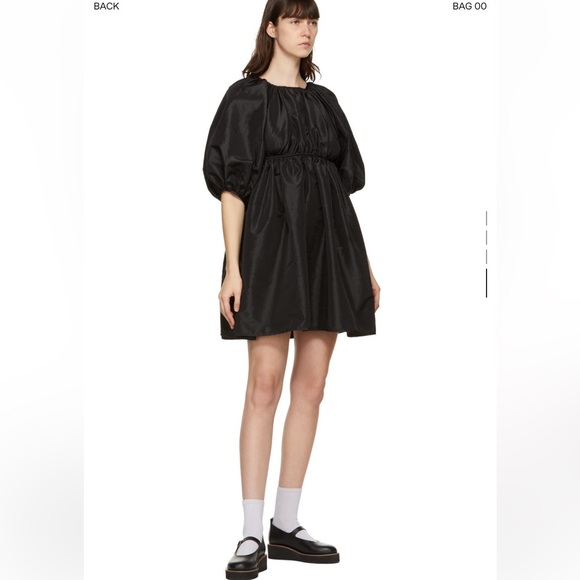 Cecilie Bahnsen Black Ava Dress Sz 6 - Picture 2 of 10